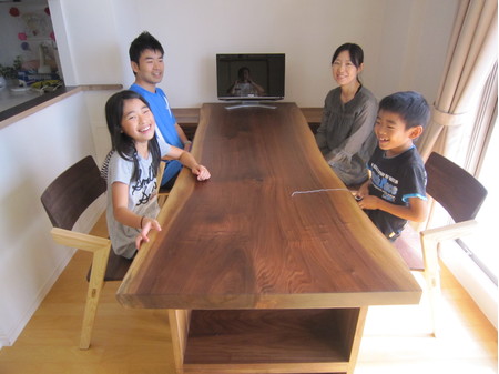 幸せな家族のダイニング　After