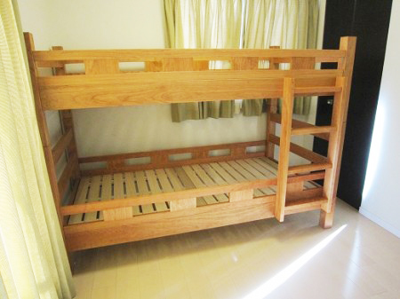 贅沢だと思われます､ブラックチェリーの2段BED!