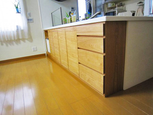 カウンター収納庫