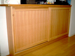 カウンター下収納